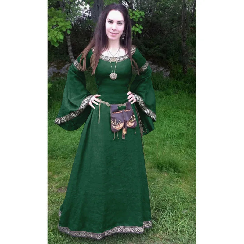 Medieval Simple Design Dress 