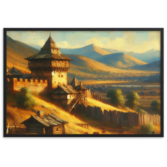 Medieval Tower Canvas