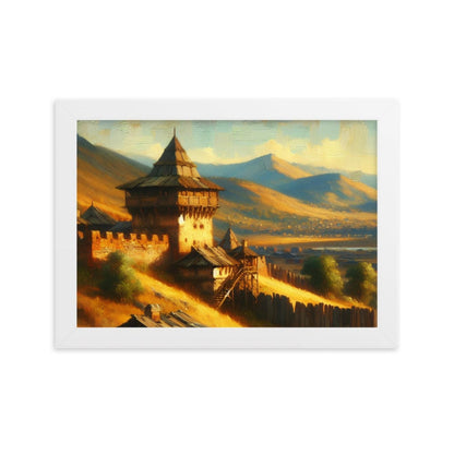 Medieval Tower Canvas
