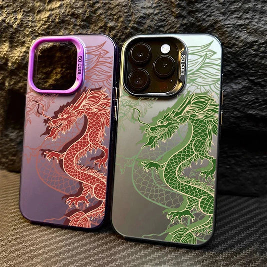 Modern Dragon Phone Case For iPhone