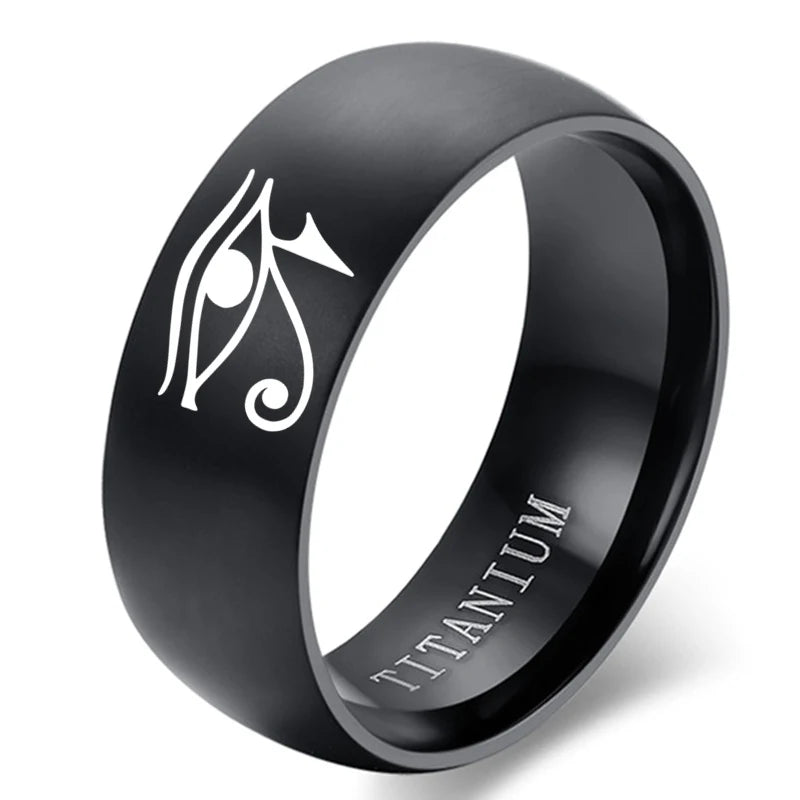 Modern Ring Eye of Horus 