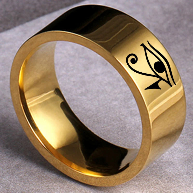 Modern Ring Eye of Horus 