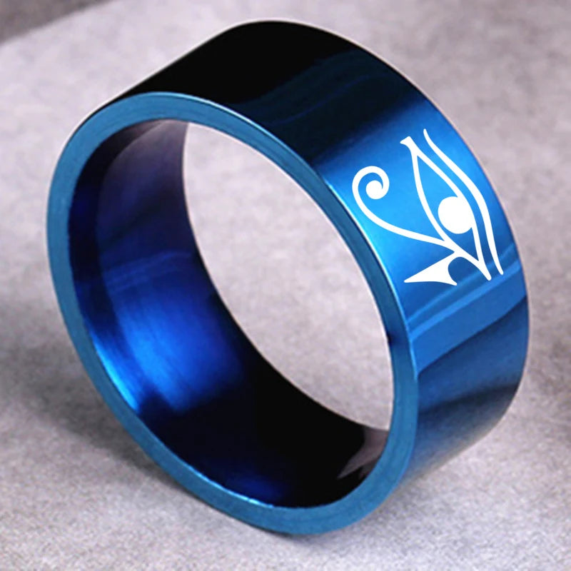 Modern Ring Eye of Horus 