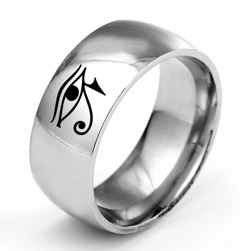 Modern Ring Eye of Horus 