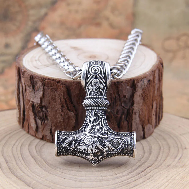 Necklace  Hammer Thor Viking 