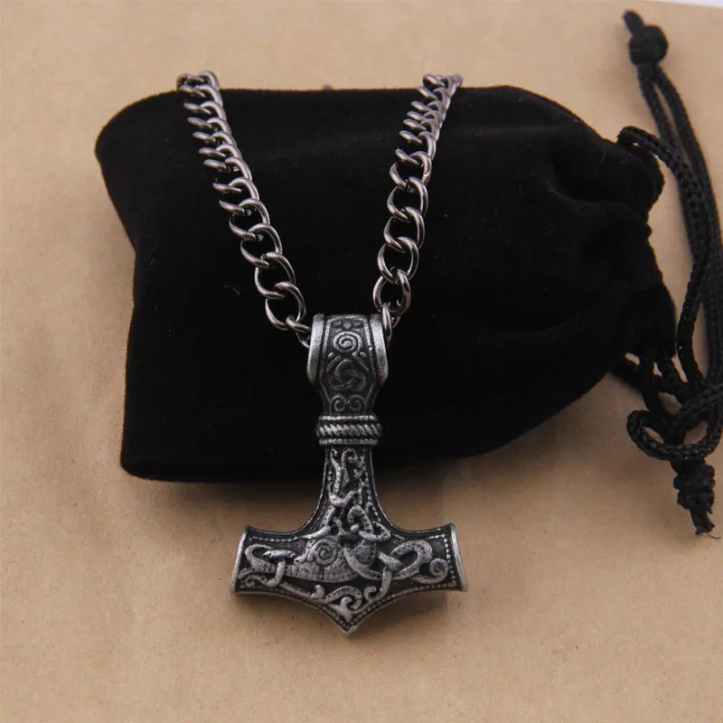 Necklace  Hammer Thor Viking 