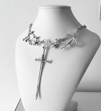 Necklace Sword Gothic