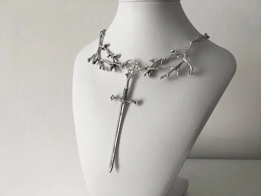 Necklace Sword Gothic