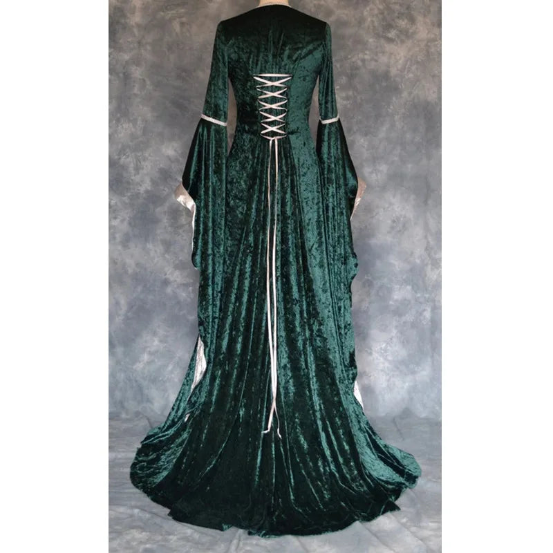 Noble Long Dress Middle Age