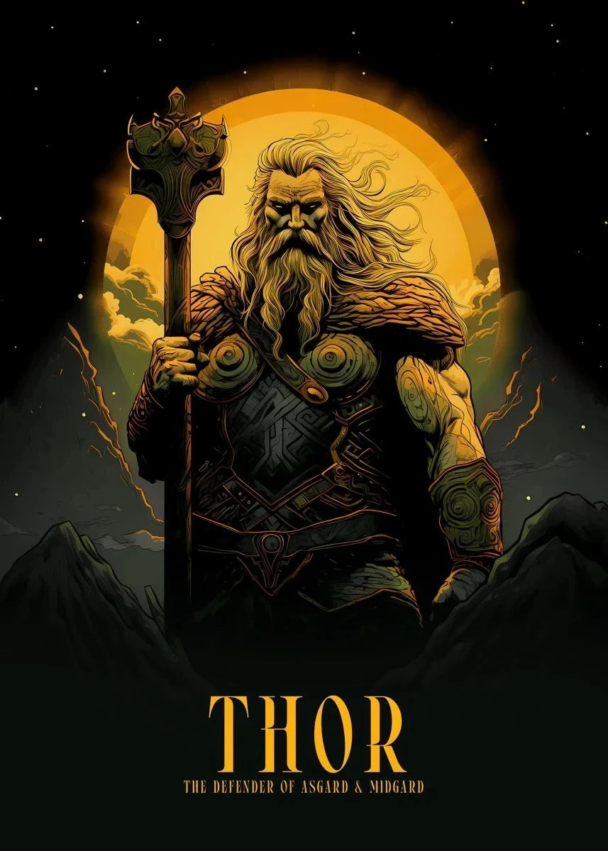 Norse Mythology Poster 