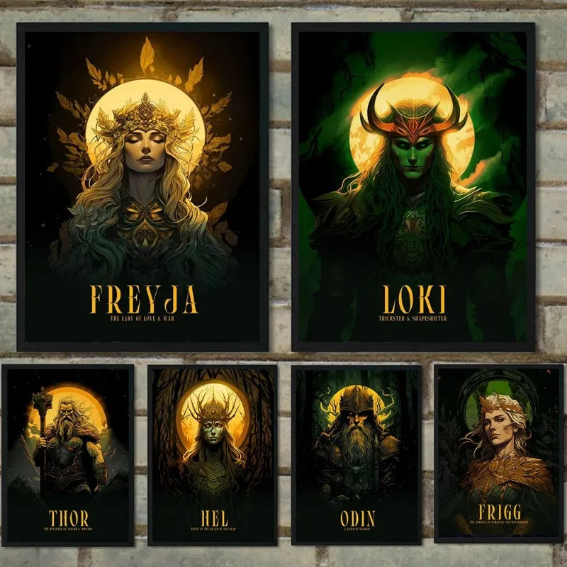 Norse Mythology Poster 