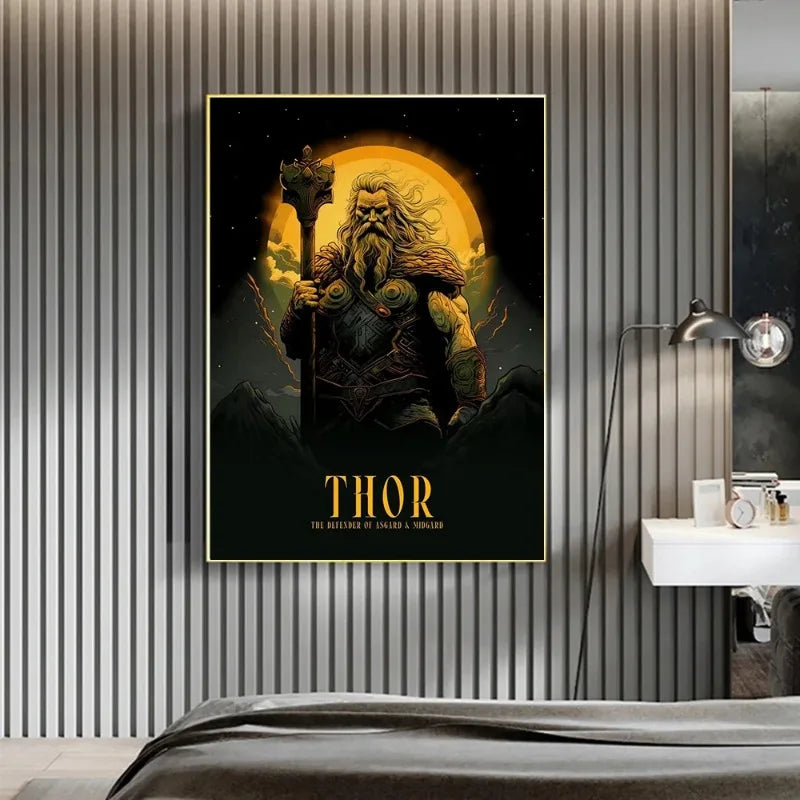 Norse Mythology Poster 