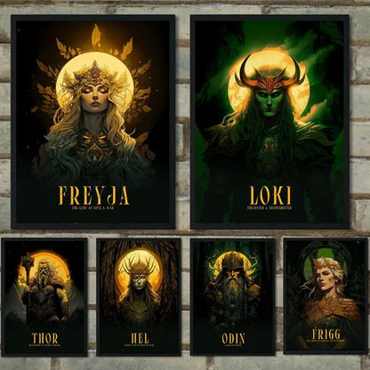 Norse Mythology Poster