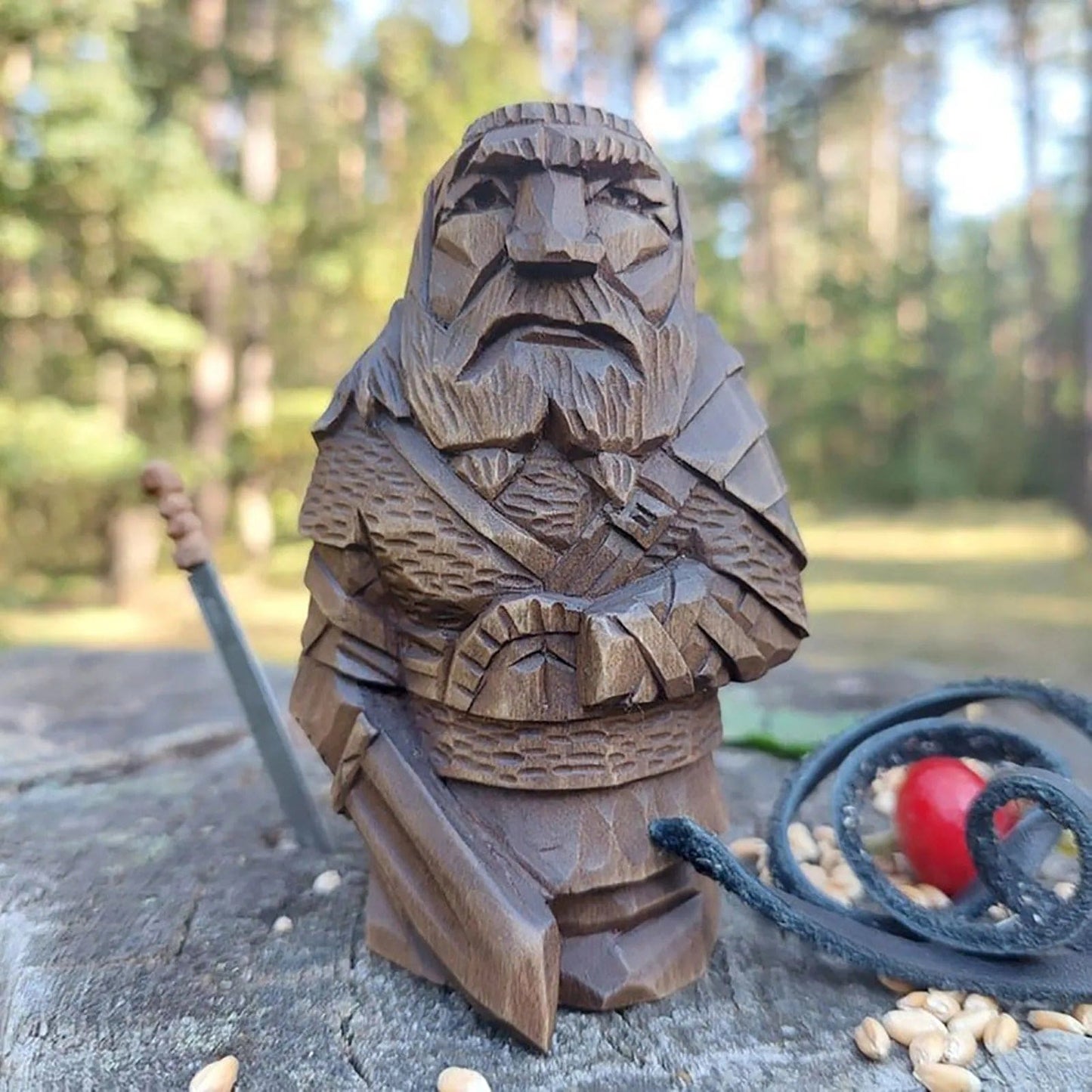 Norse Pagan Resin Statue 