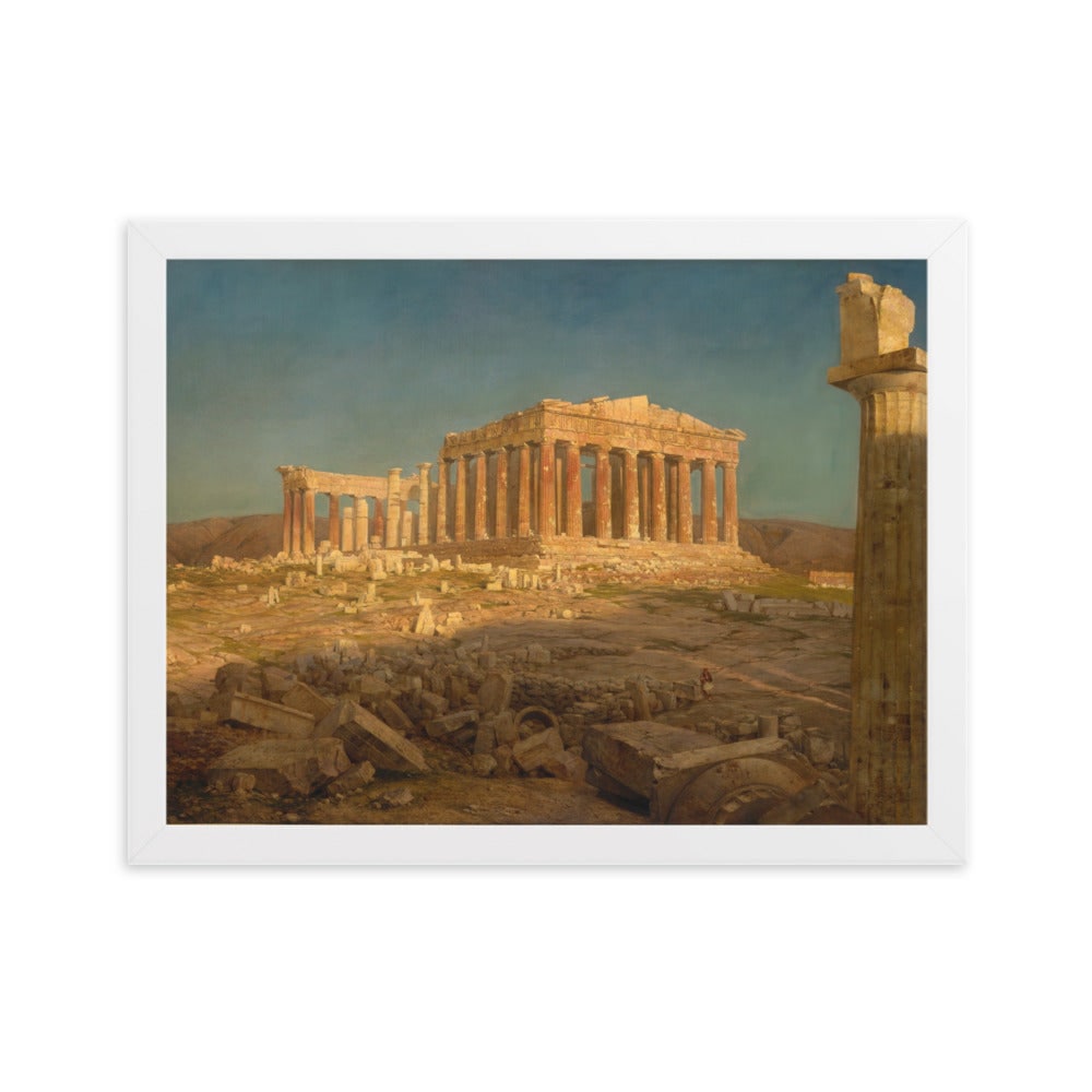 Parthenon Greek Framed