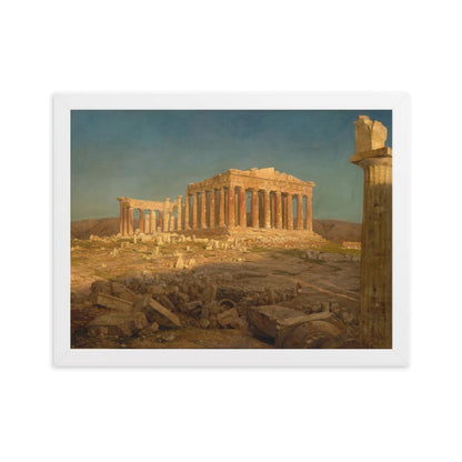 Parthenon Greek Framed