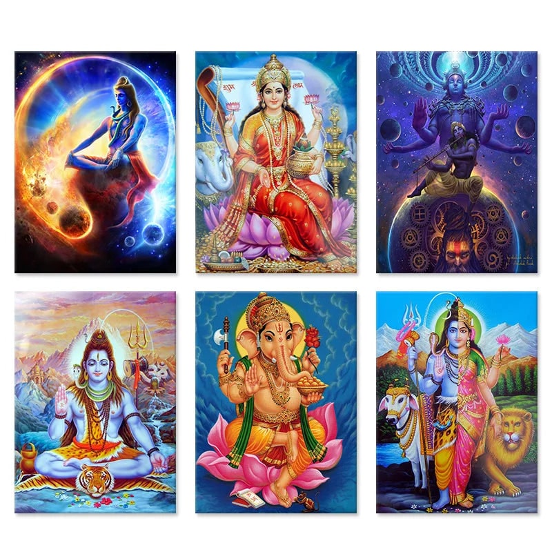 Prints Hindu Gods 