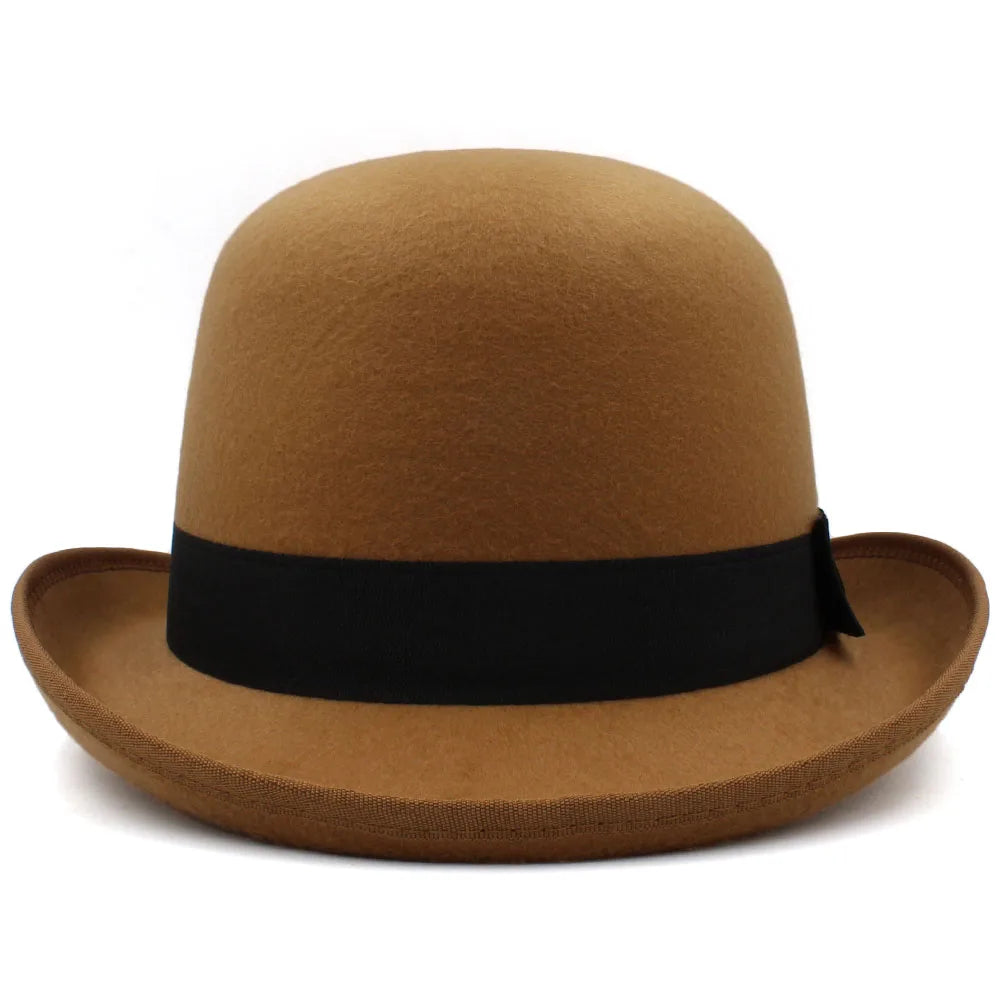 Retro Bowler Hat 