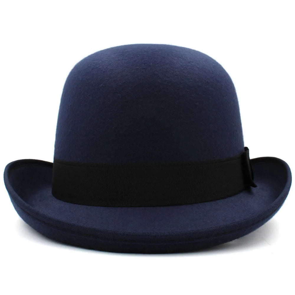 Retro Bowler Hat 