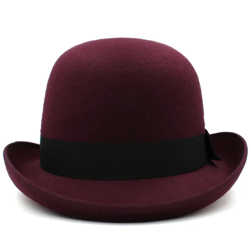 Retro Bowler Hat 