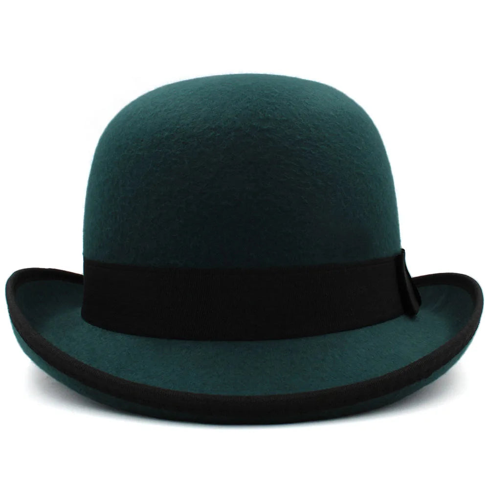 Retro Bowler Hat 