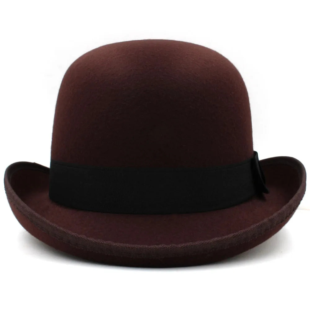 Retro Bowler Hat 