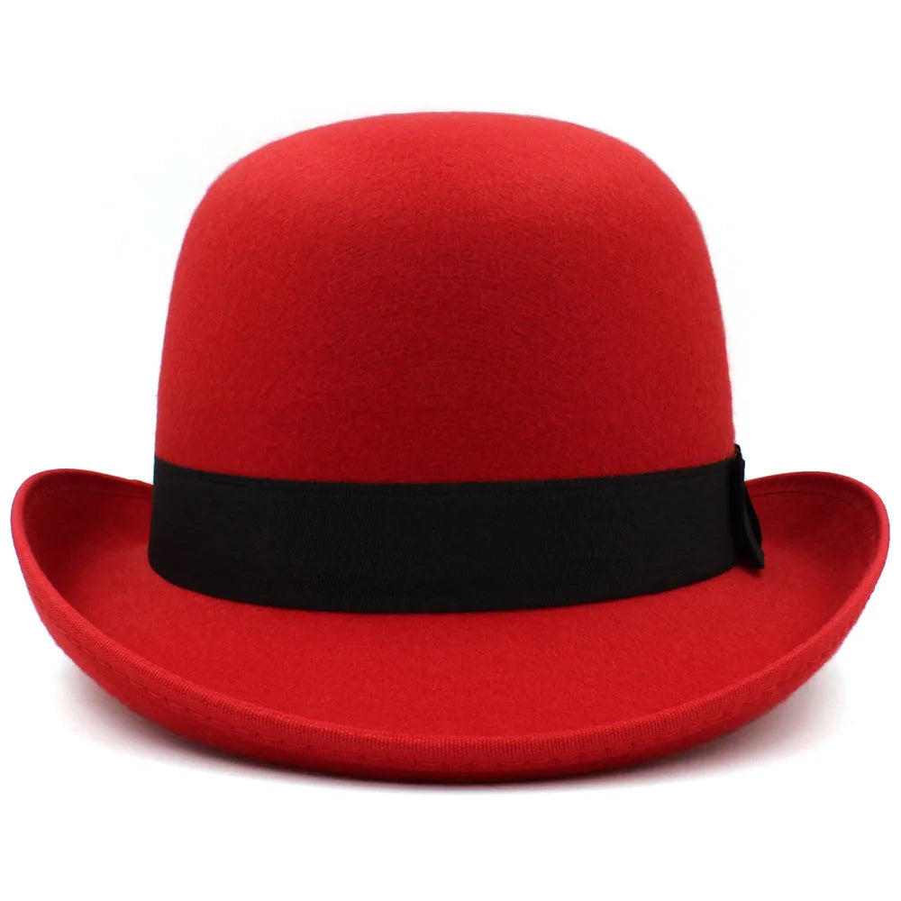 Retro Bowler Hat 