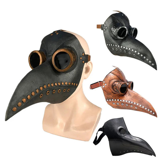 Rubber Plague Doctor Mask