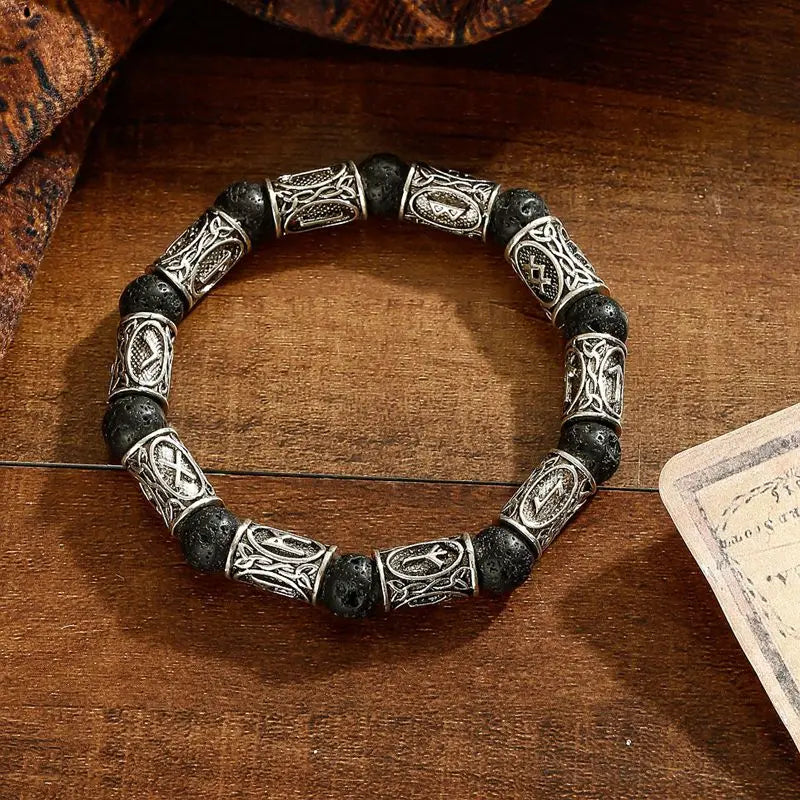 Runes Beads Bangles Bracelets