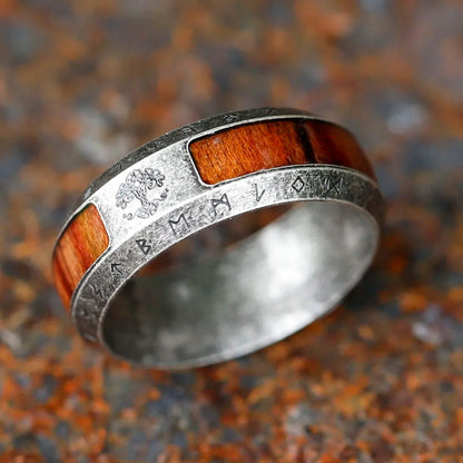 Runic Tree Of life Ring