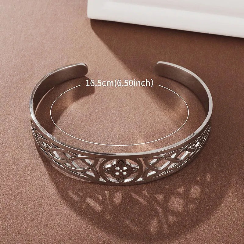 Mystic Knot Cuff Bracelet