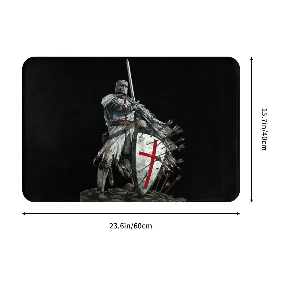 Crusader Knight Doormat