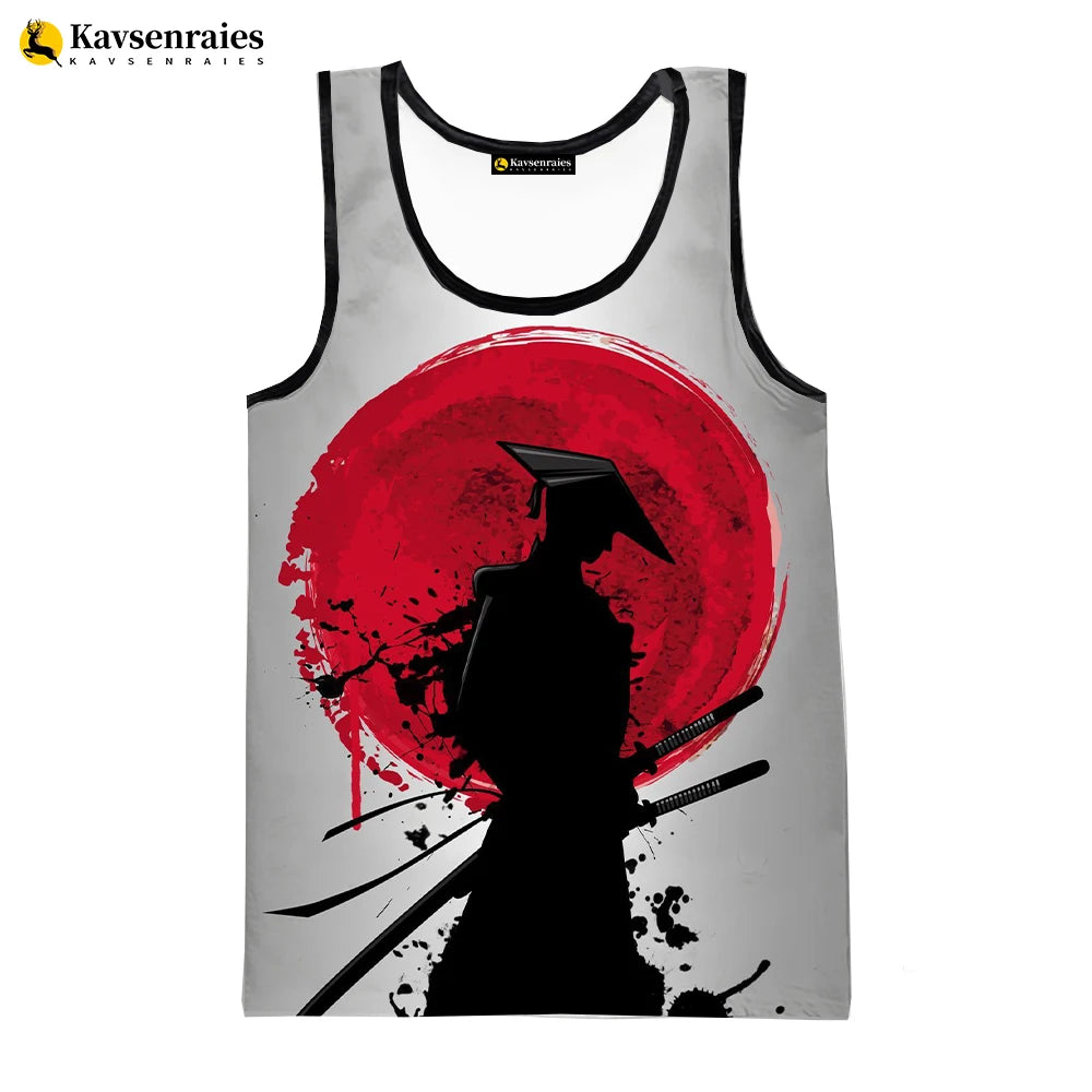 Samurai  Tank Tops