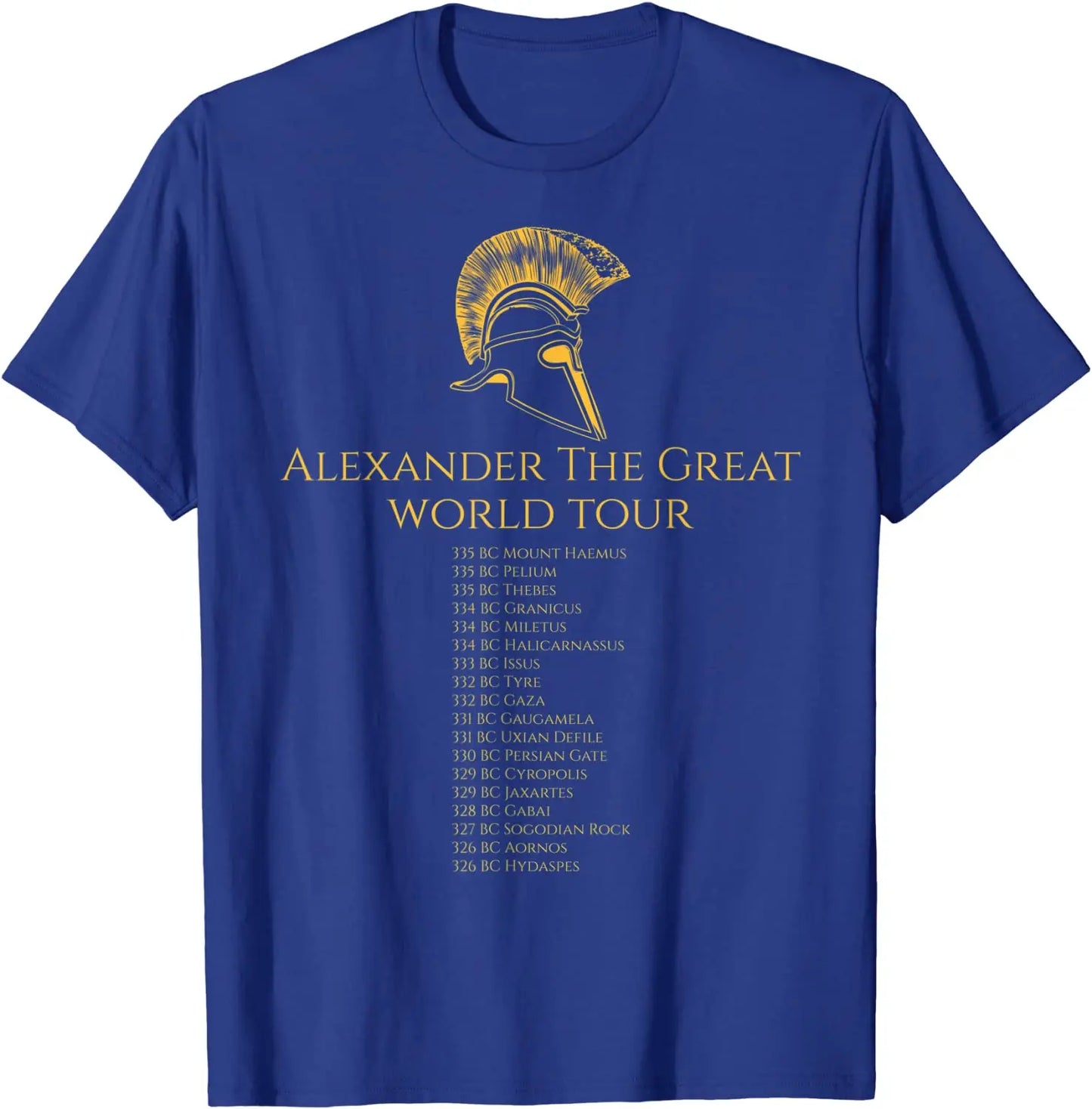 Alexander The Great World Tour T-Shirt