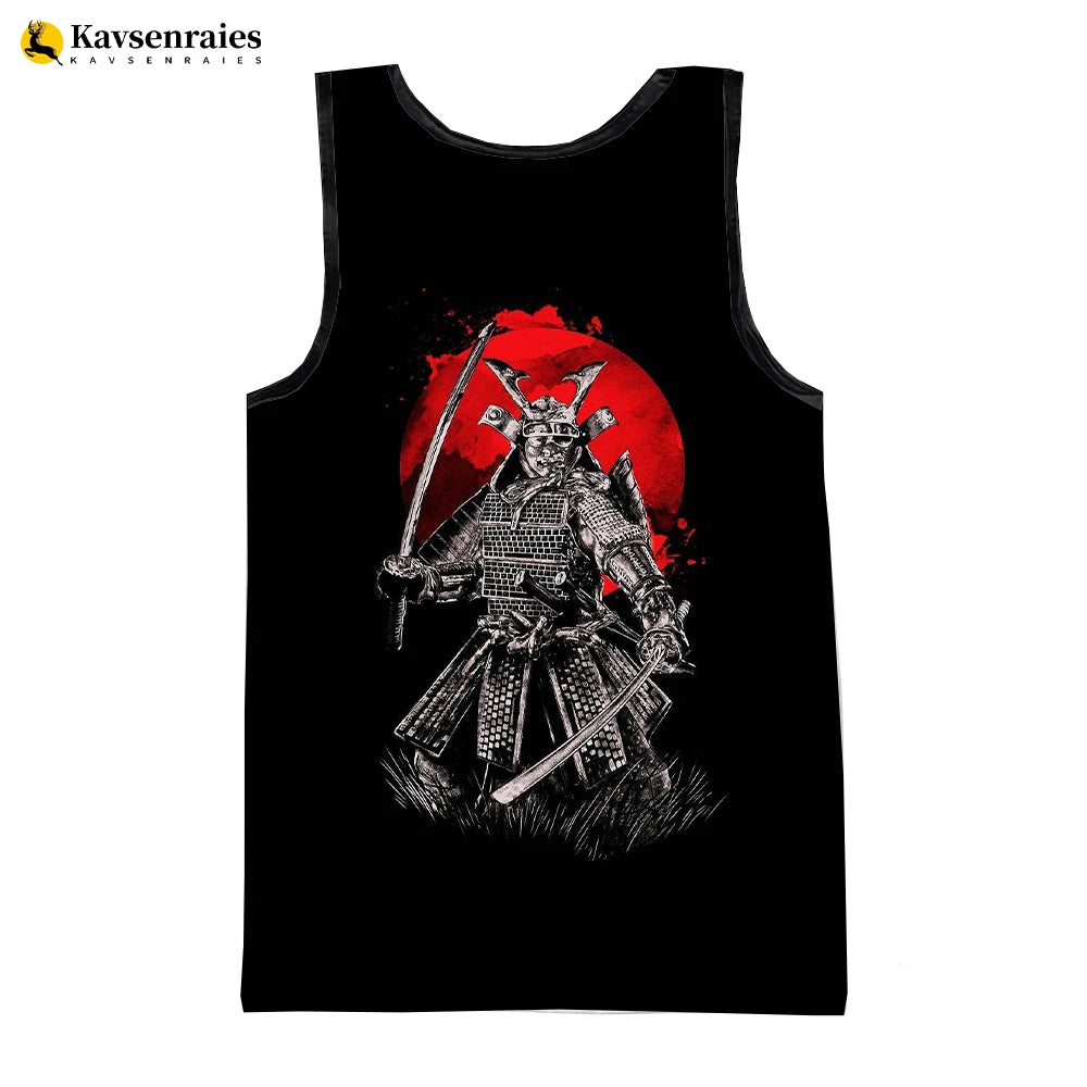 Samurai  Tank Tops