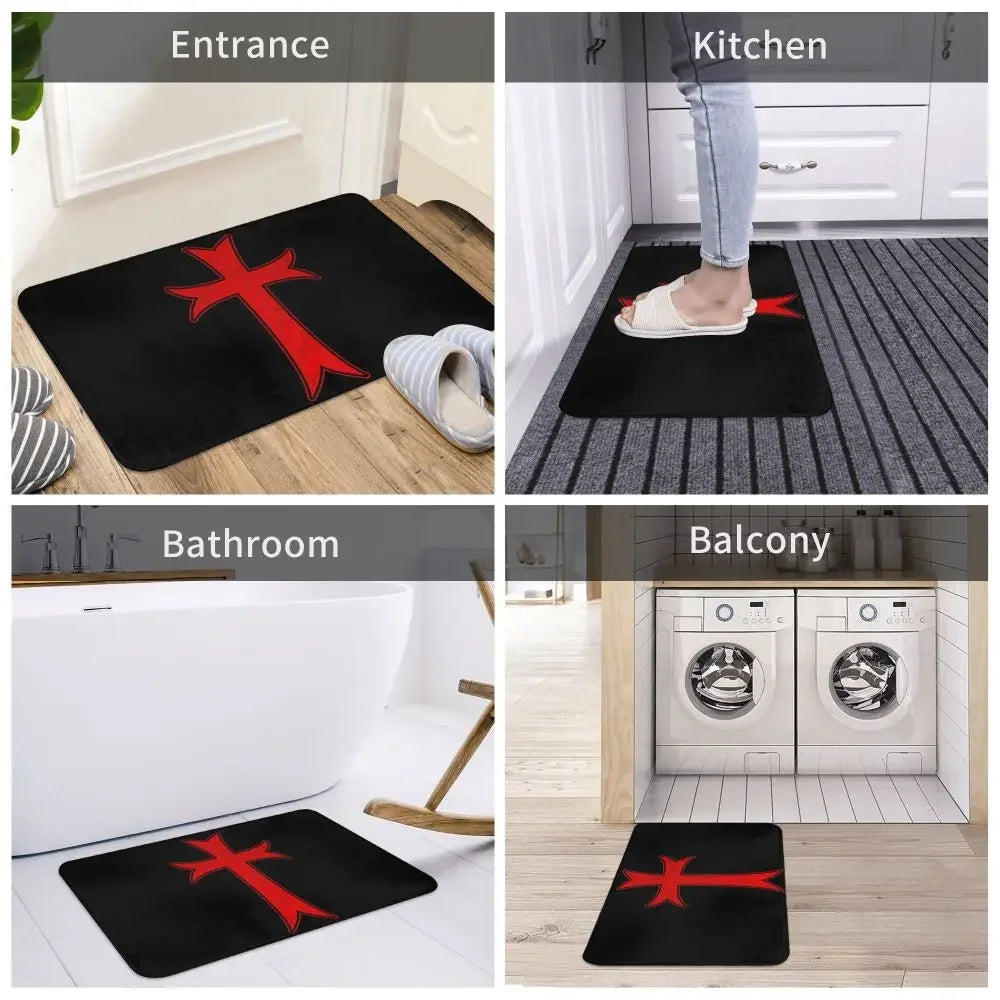 Crusader Knight Doormat