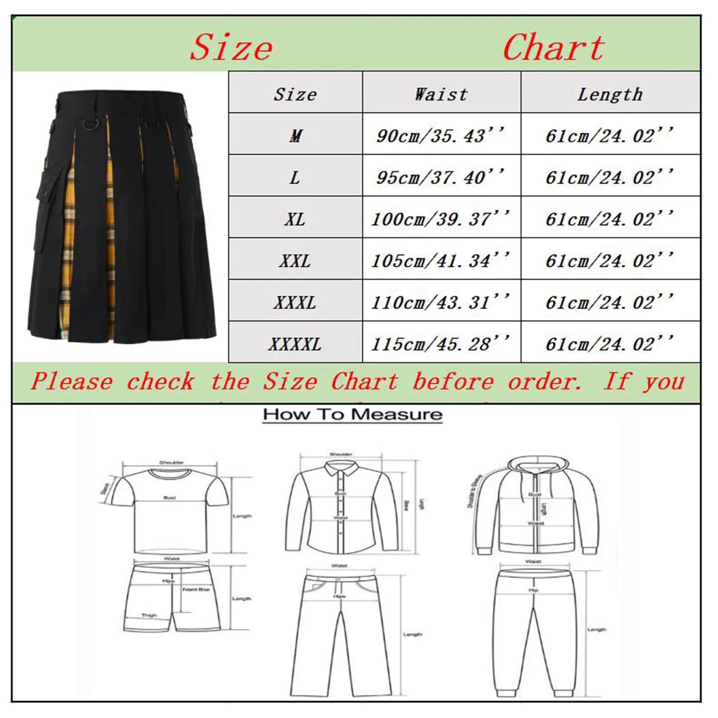 Kilt Scottish Style Skirts