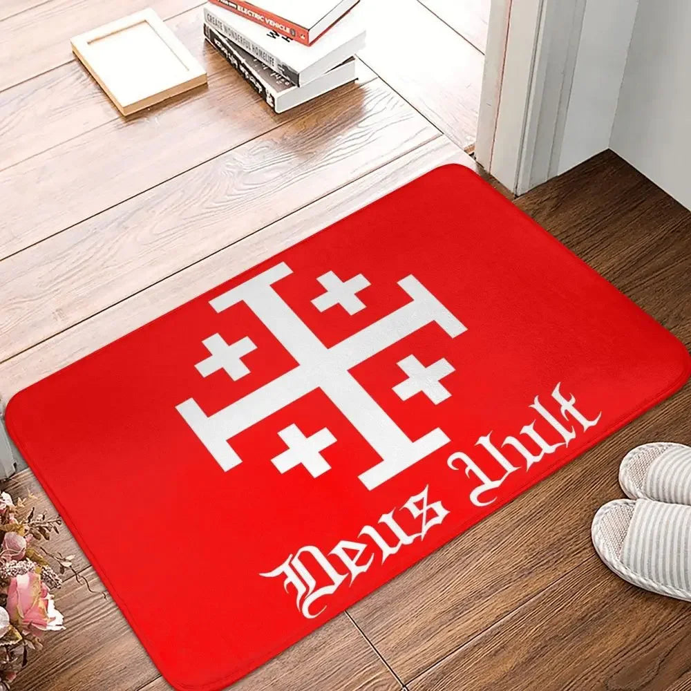 Crusader Knight Doormat