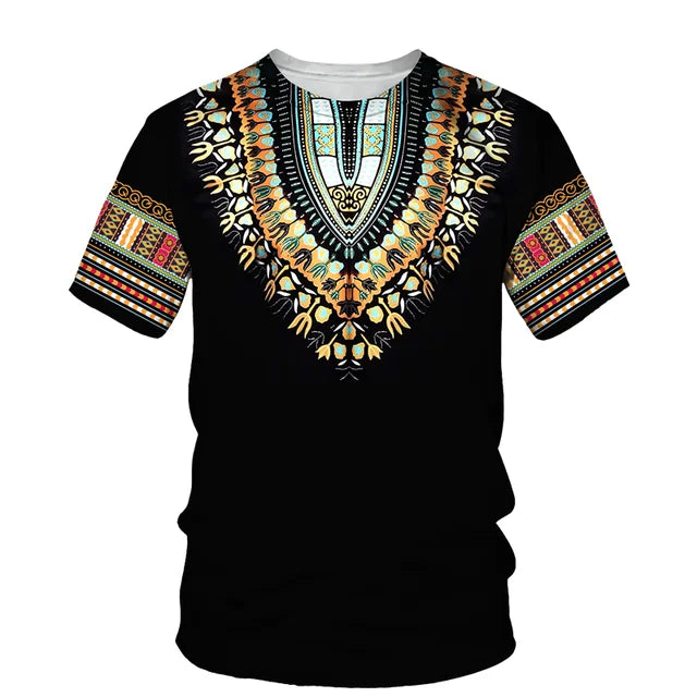 African Ethnic Pattern Men's T-Shirt