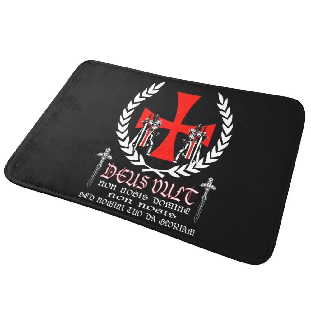 Crusader Knight Doormat