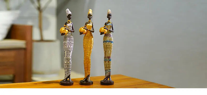 African Women Statue