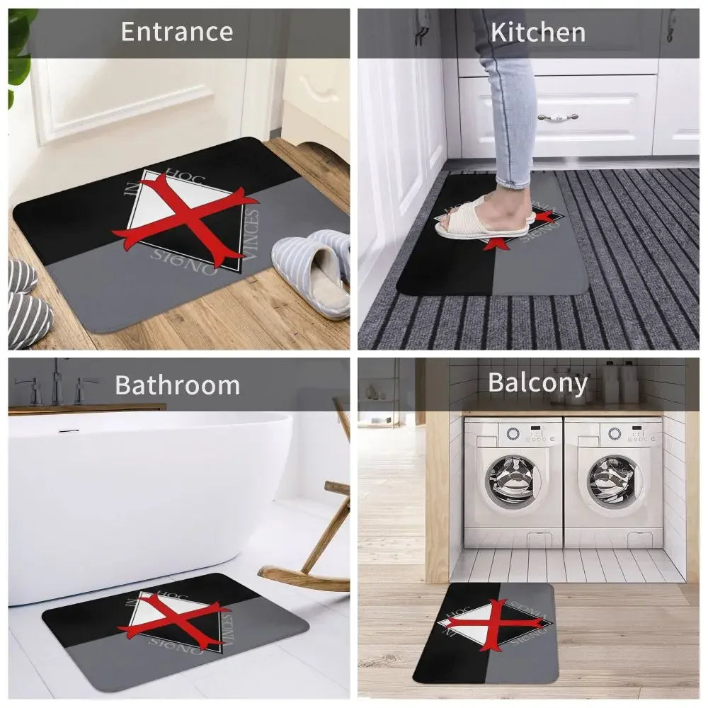 Crusader Knight Doormat