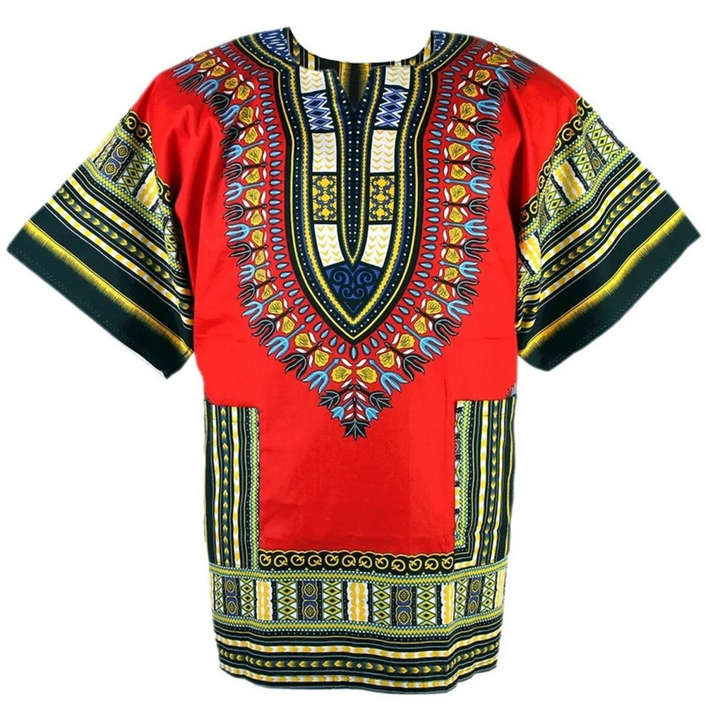 African DashikiT shirts Men