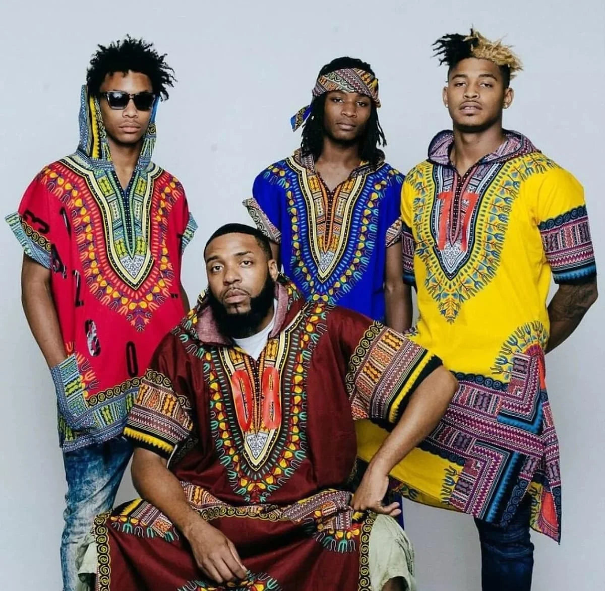 African DashikiT shirts Men