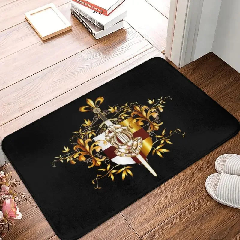 Crusader Knight Doormat