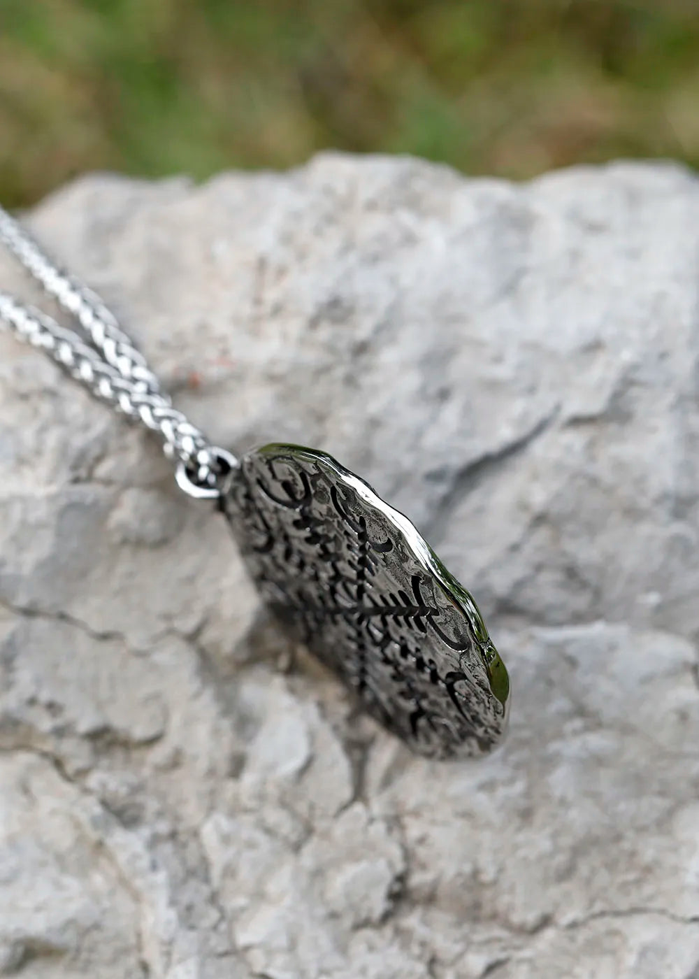 316L stainless-steel  Viking Necklace