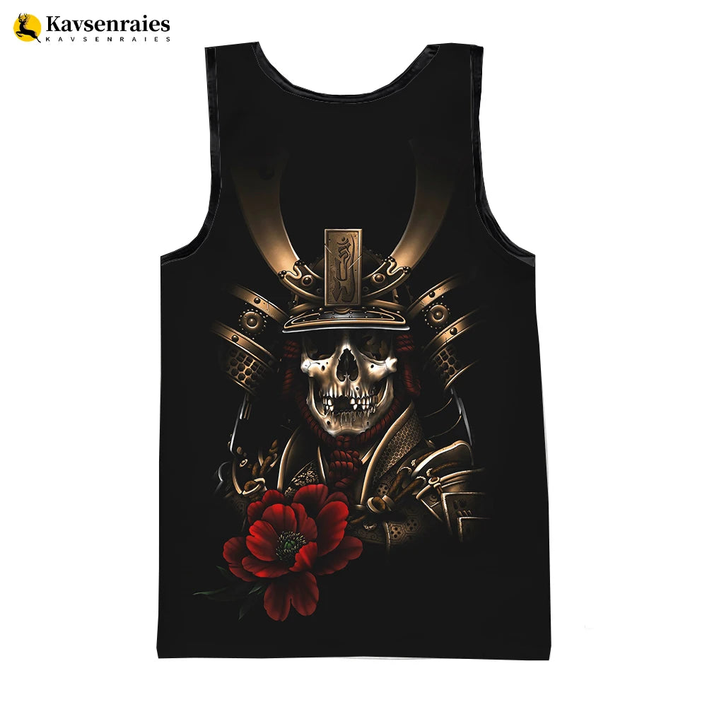 Samurai  Tank Tops