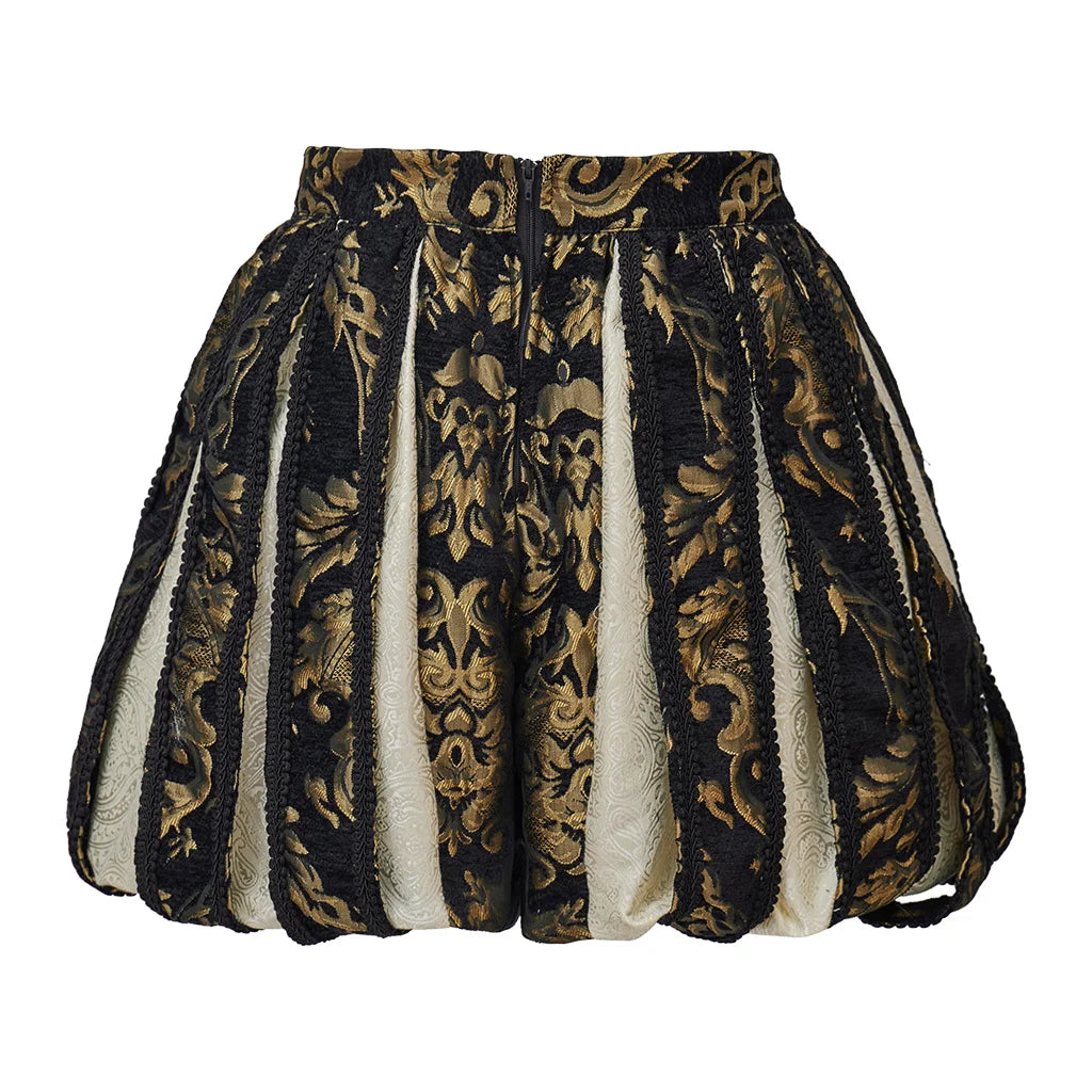 Royal Brocade Short Pants