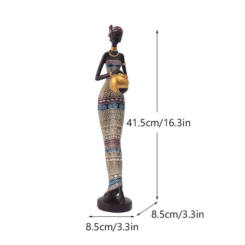 African Women Statue