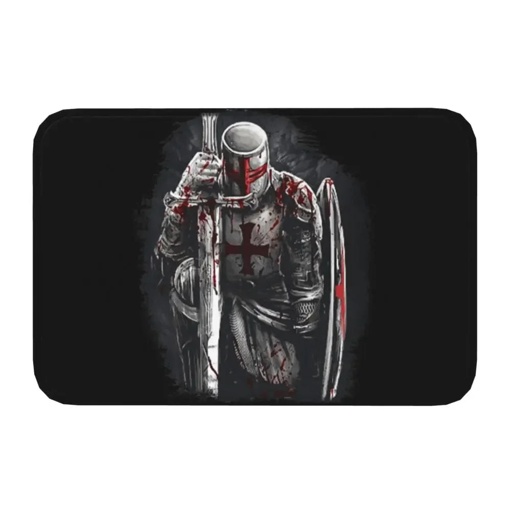 Crusader Knight Doormat